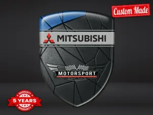 Mitsubishi Pegatinas Graciosas Auto Resistentes Profesional